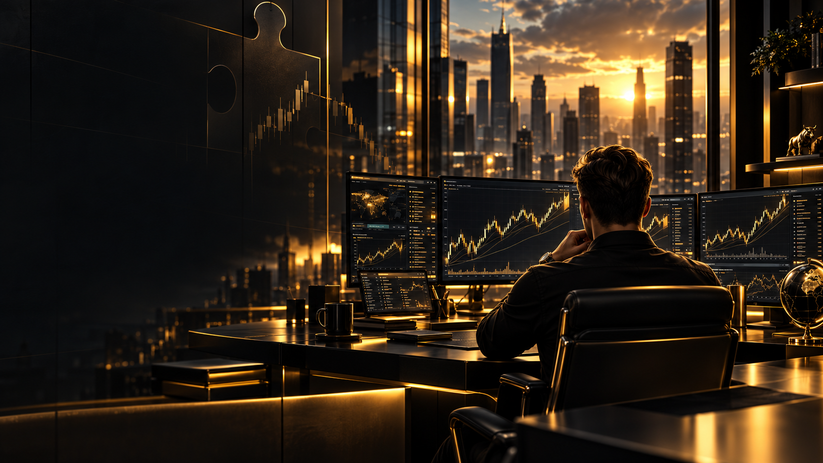 Premium trading strategy workspace