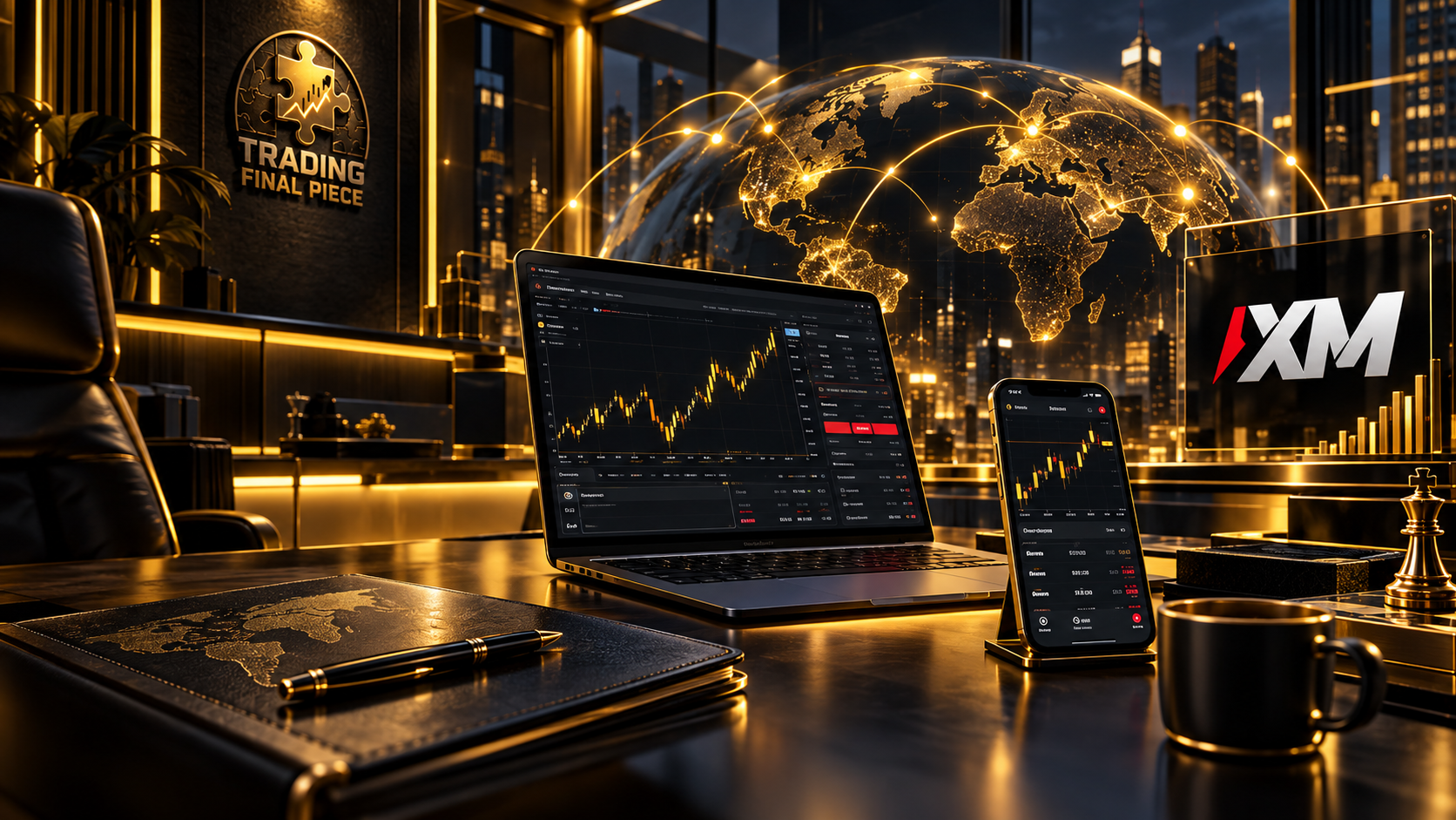 XM partner trading workspace